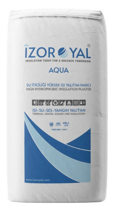 IZOROYAL Aqua hochhydrophober Wärmedämmputz – Sackware